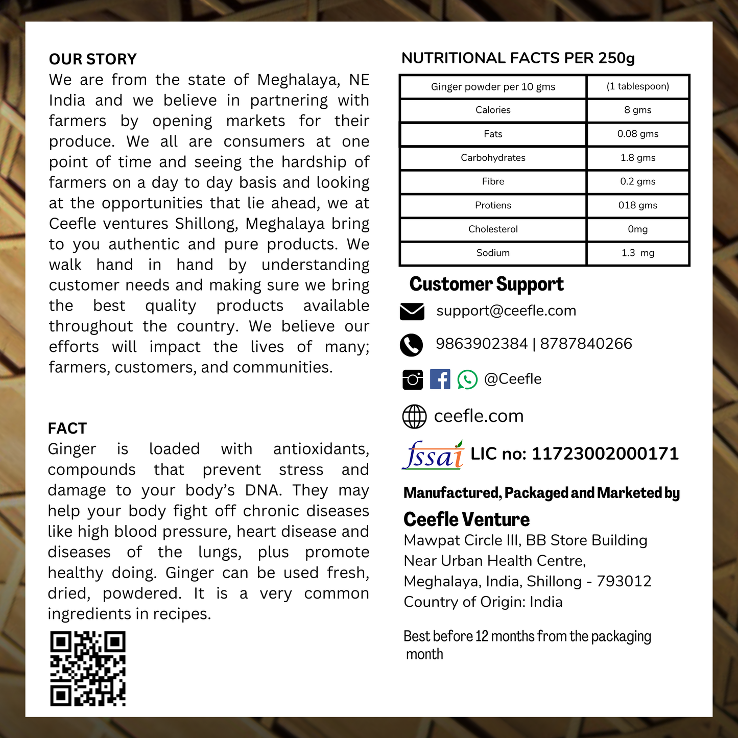 Ingmakhir Ginger Slices